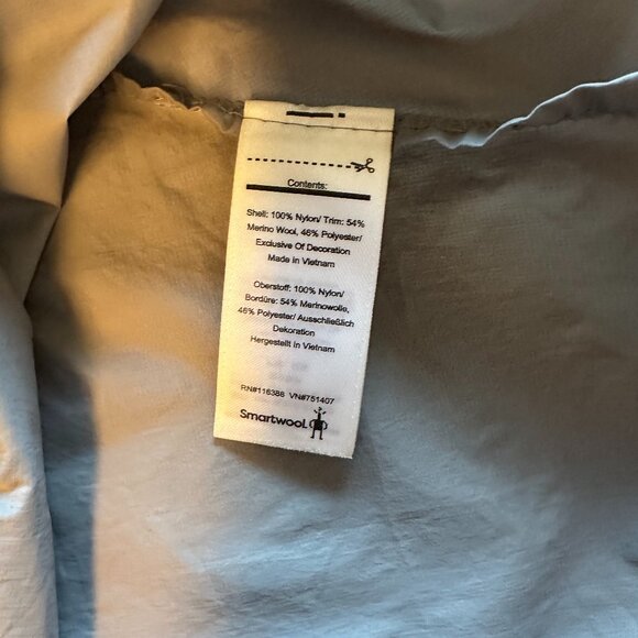 Smartwool Ultralite Hoodie.  - lightweight running jacket/shell Womens M - Picture 4 of 4